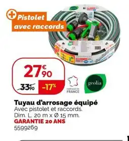 Weldom Tuyau d'arrosage équipé offre