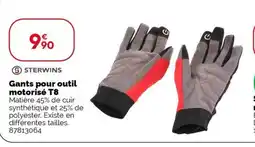 Weldom Gants pour outil motorisé T8 offre