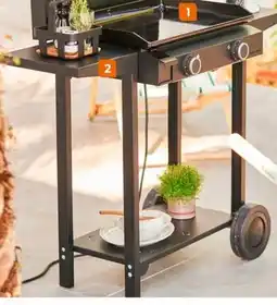 Weldom Chariot acier pour plancha Base E 60 A offre