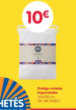 b&m Protège-matelas imperméable offre