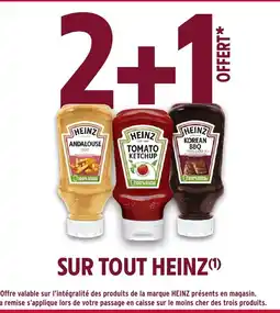 Intermarché HEINZ Sur tout offre