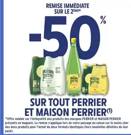 Intermarché PERRIER Sur tout perrier et maison offre