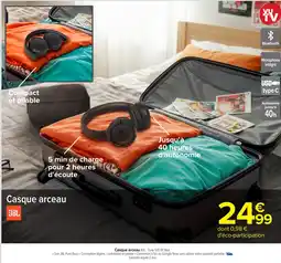 Carrefour JBL Casque arceau offre