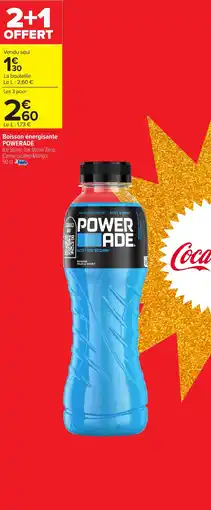 Carrefour POWERADE Boisson énergisante offre