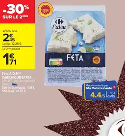 Carrefour Feta a.o.p. carrefour extra offre