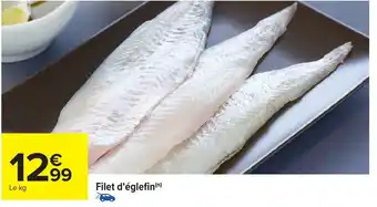 Carrefour Filet d'églefin offre