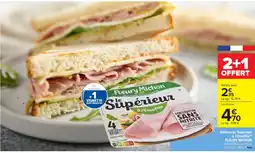 Carrefour FLEURY MICHON Jambon Le Supérieur à l'Etouffée offre