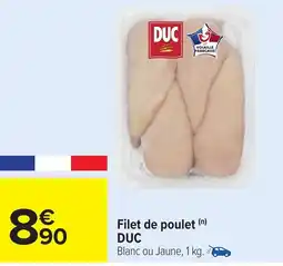 Carrefour DUC Blanc ou Jaune offre