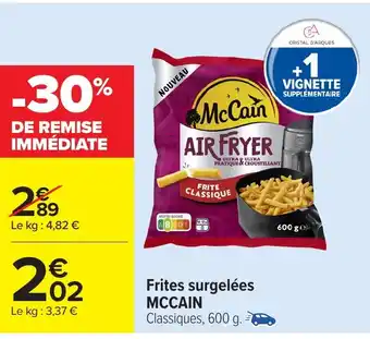 Carrefour MCCAIN Frites surgelées offre