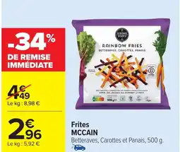 Carrefour MCCAIN Frites offre