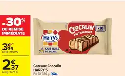 Carrefour HARRY'S Gateaux Chocalin offre