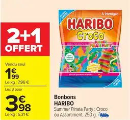 Carrefour HARIBO Bonbons offre