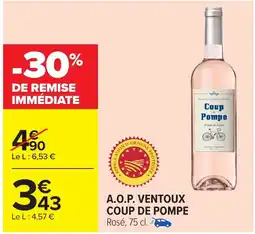 Carrefour COUP DE POMPE A.o.p. ventoux offre