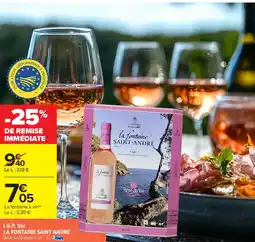 Carrefour LA FONTAINE SAINT ANDRÉ I.G.P. Var offre