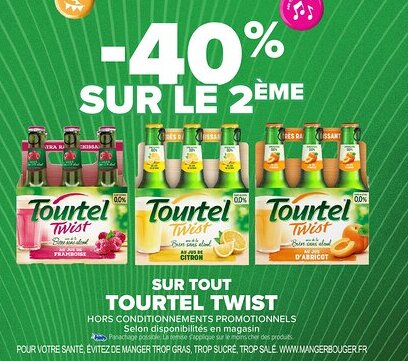 Carrefour TOURTEL TWIST Sur tout offre