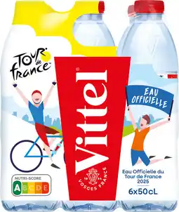 Carrefour Proximité VITTEL SUR TOUS LES PACKS D’EAU NATURELLE ET LES BOUTEILLES AROMATISÉES offre