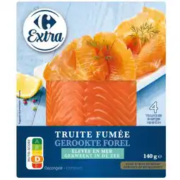 Carrefour CARREFOUR EXTRA Truite fumée offre