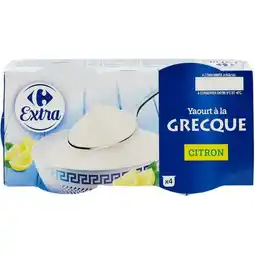 Carrefour CARREFOUR EXTRA Yaourt à la grecque offre