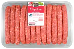 Carrefour CARREFOUR 12 chipolatas supérieures CARREFOUR Le Marché offre