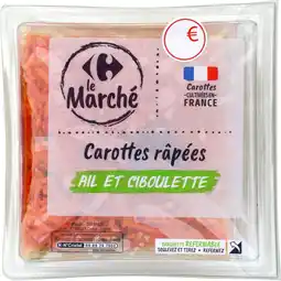 Carrefour CARREFOUR Carottes finement râpées CARREFOUR Le Marché offre