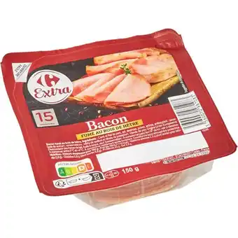 Carrefour CARREFOUR EXTRA Bacon fumé offre