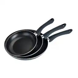 Carrefour CARREFOUR HOME Lot de 3 poêles offre