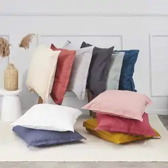 Carrefour TEX HOME Linge de lit Percale bio offre
