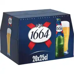 Carrefour 1664 Bière Blonde offre