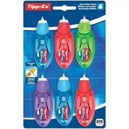 Carrefour TIPP-EX 6 mini rubans correcteurs Twist offre
