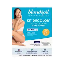 Carrefour BLONDÉPIL Kit Décolor offre