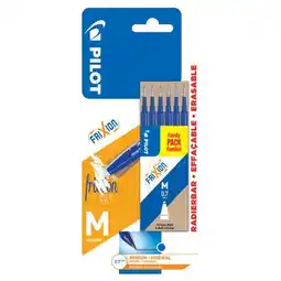 Carrefour PILOT 6 recharges bleu Frixion offre