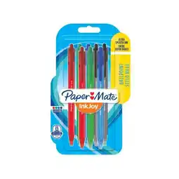 Carrefour PAPER MATE 8 stylos- bille Inkjoy 100 offre