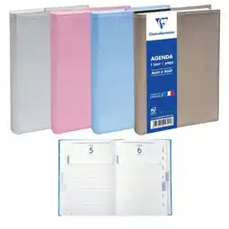 Carrefour CLAIREFONTAINE Agenda scolaire Perle offre