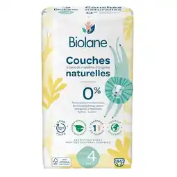 Carrefour Market BIOLANE Couches Naturelles offre