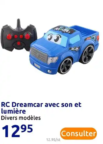 Action RC dreamcar avec son et lumière offre