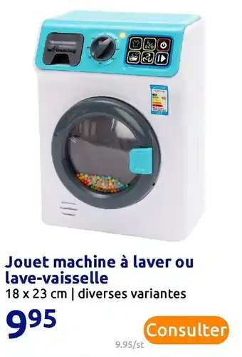 Action Jouet machine à laver ou lave-vaisselle offre