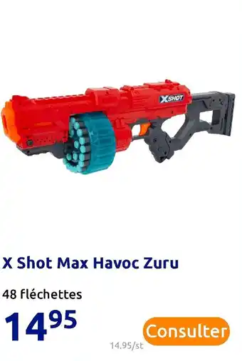 Action X shot max havpc zuru offre