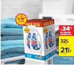 Carrefour SKIP Lessive liquide offre