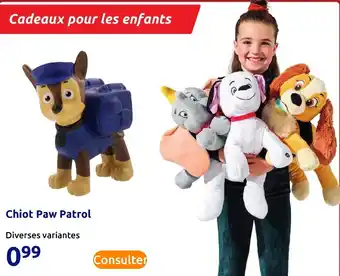 Action Chiot paw patrol offre