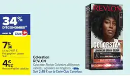 Carrefour REVLON Coloration offre
