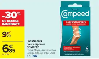 Carrefour COMPEED Pansements pour ampoules offre