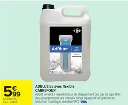 Carrefour Adblue avec flexible carrefour offre