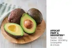 Super U Avocat pret a deguster offre