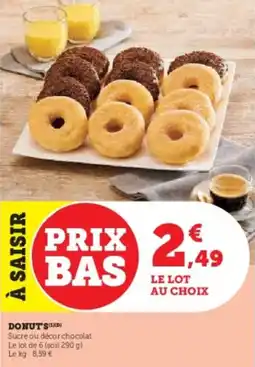 Super U Donuts offre