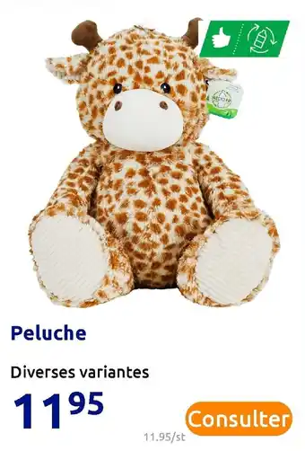 Action Peluche offre