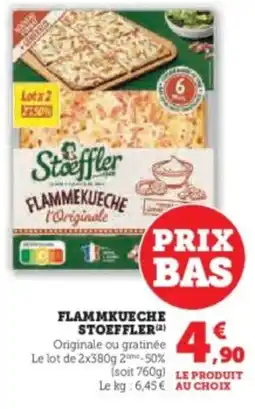 Super U Flammkueche stoeffler offre