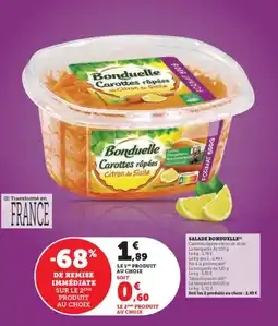 U Express Salade bonduelle offre