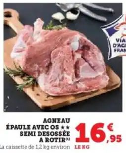 U Express Agneau épaule avec os semi desossée a rotir offre