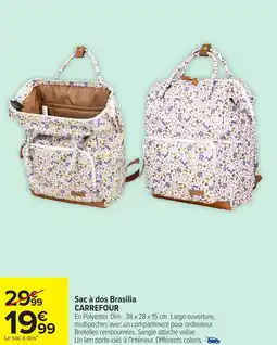 Carrefour Sac à dos brasilia carrefour offre