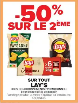 Carrefour Contact LAY'S Sur tout offre